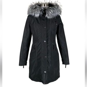 Laundry by Shelli Segal Animal Print Jacket with Black Trim